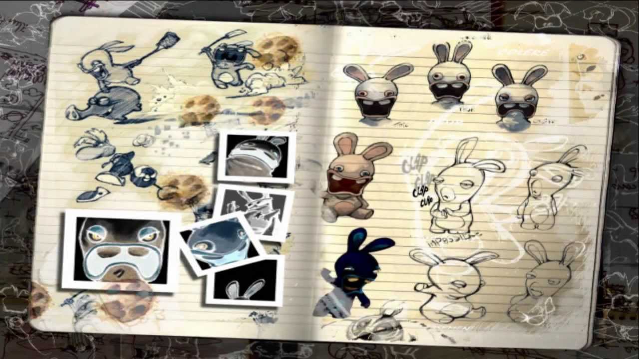 Rayman Raving Rabbids - Artworks