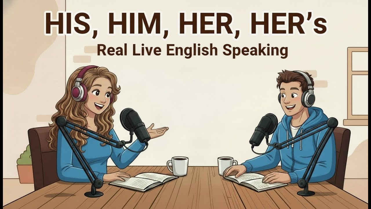 Как правильно использовать HIM, HER, HIS, HER's | Подкаст «Изучаем английский с Real English»