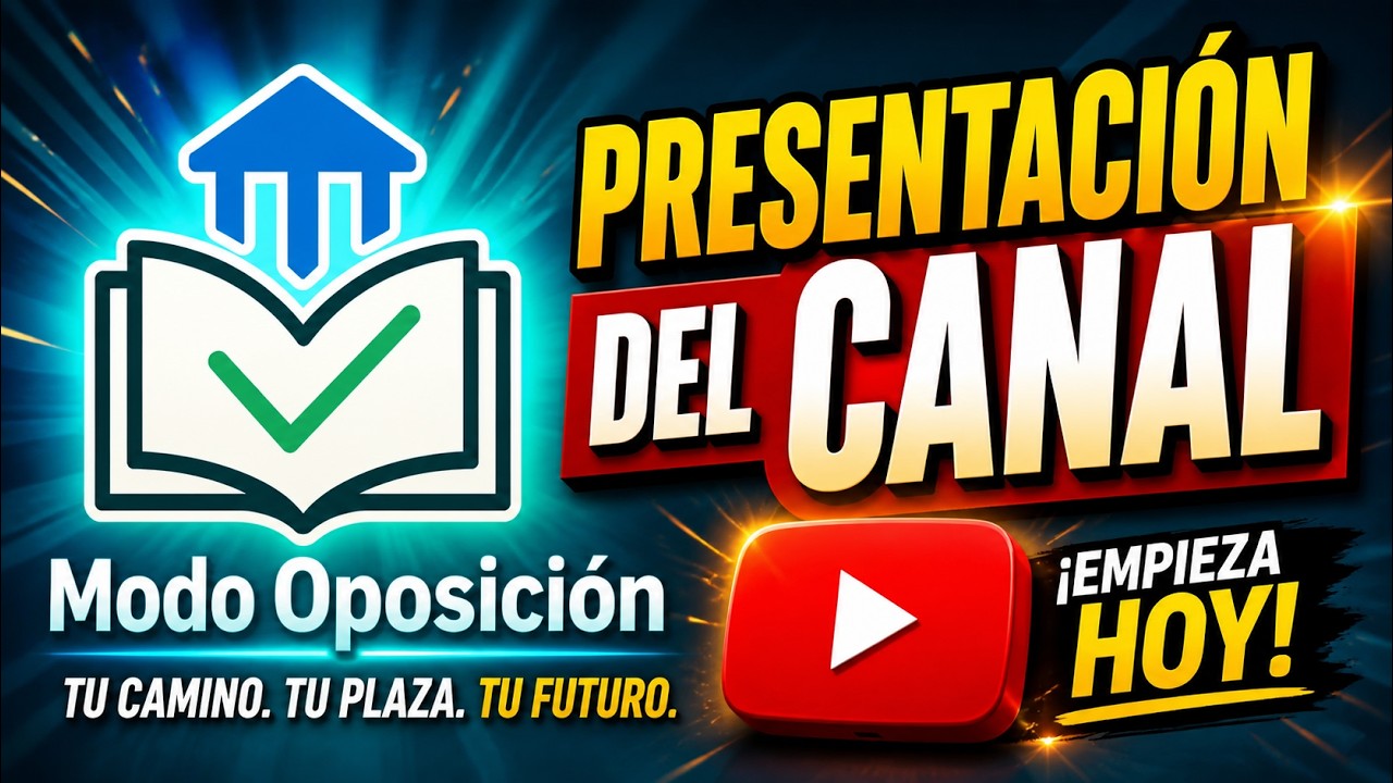 🟢 Modo Oposici&oacute;n: S&oacute;lo contenido &Uacute;TIL para OPOSITORES 📚✨