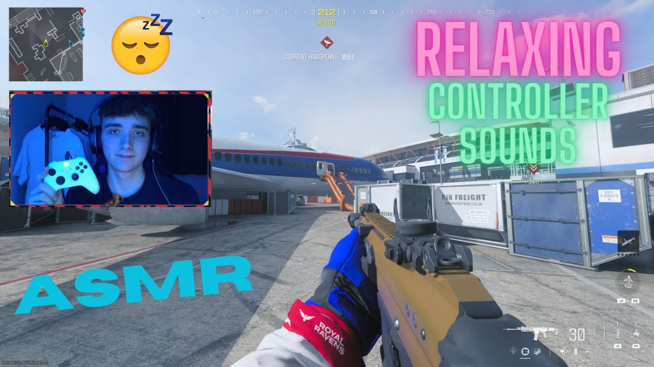 ASMR Gaming😴COD MW3 Ranked Gameplay😴Whispered Controller Sounds