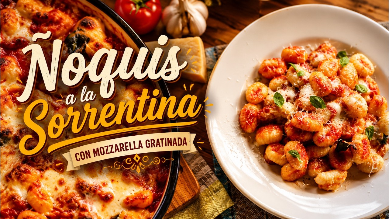 Ñoquis de Ricota a la Sorrentina / Ricotta Gnocchi alla Sorrentina