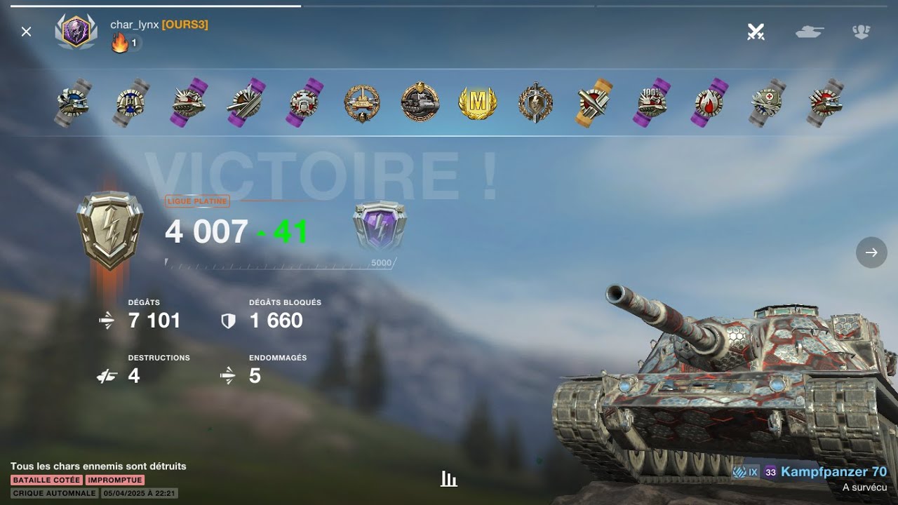 🎬 Faire un Record de DMG ! ▶️ Gameplay KPZ 70⚔️ [WOTB-FR]