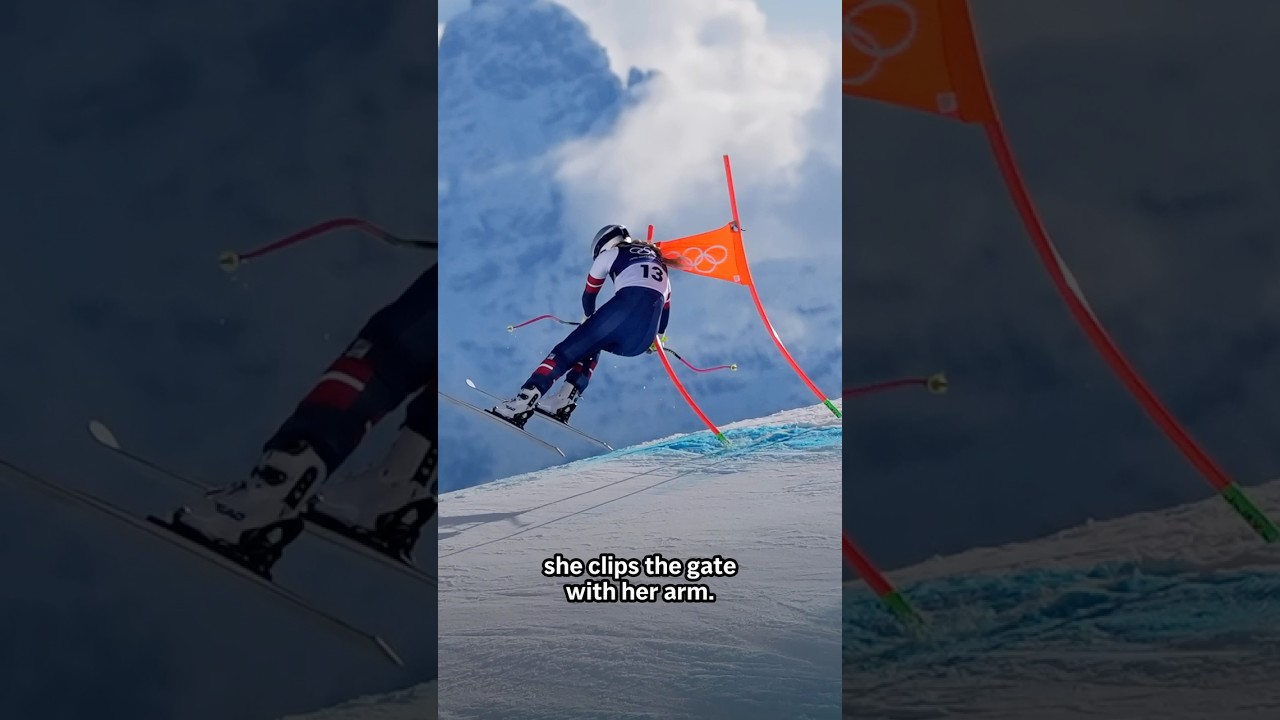 How an AP photographer captured the moment Lindsey Vonn crashed in the women's downhill