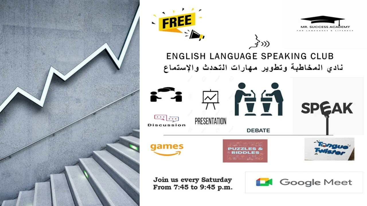 Mr. Success Academy English Speaking Club. Our 14th session.