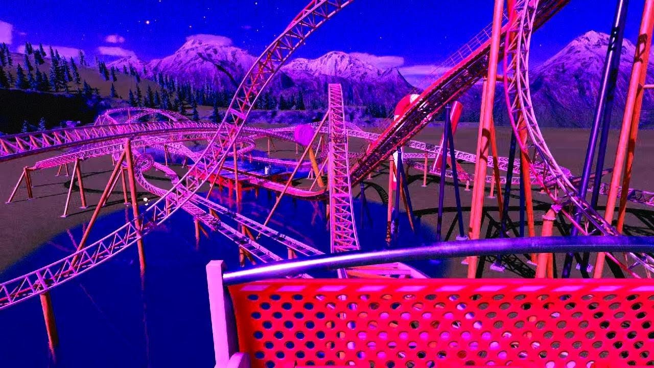 Planet Coaster Candyland coaster