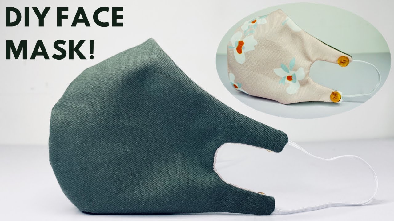 DIY FACE MASK Sewing Tutorial | Easy DIY Face Mask Pattern