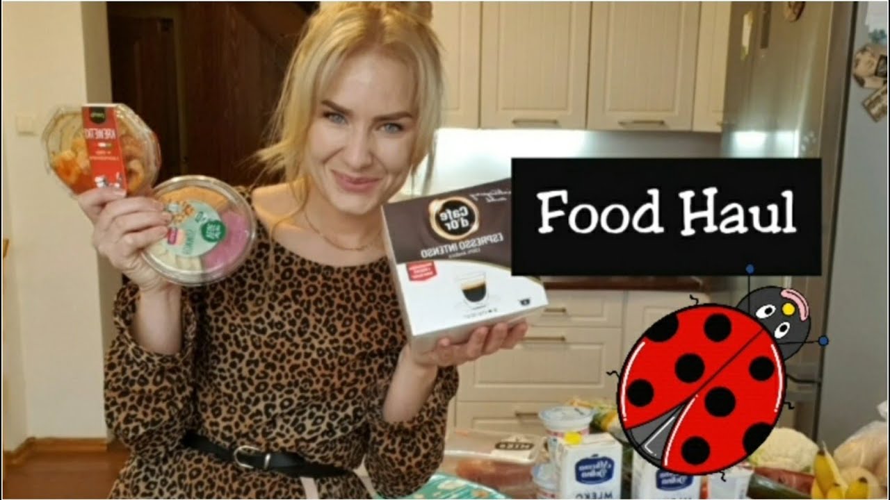 FOOD HAUL Biedronka: Czyli co uwielbiam i kupuję w Biedronce