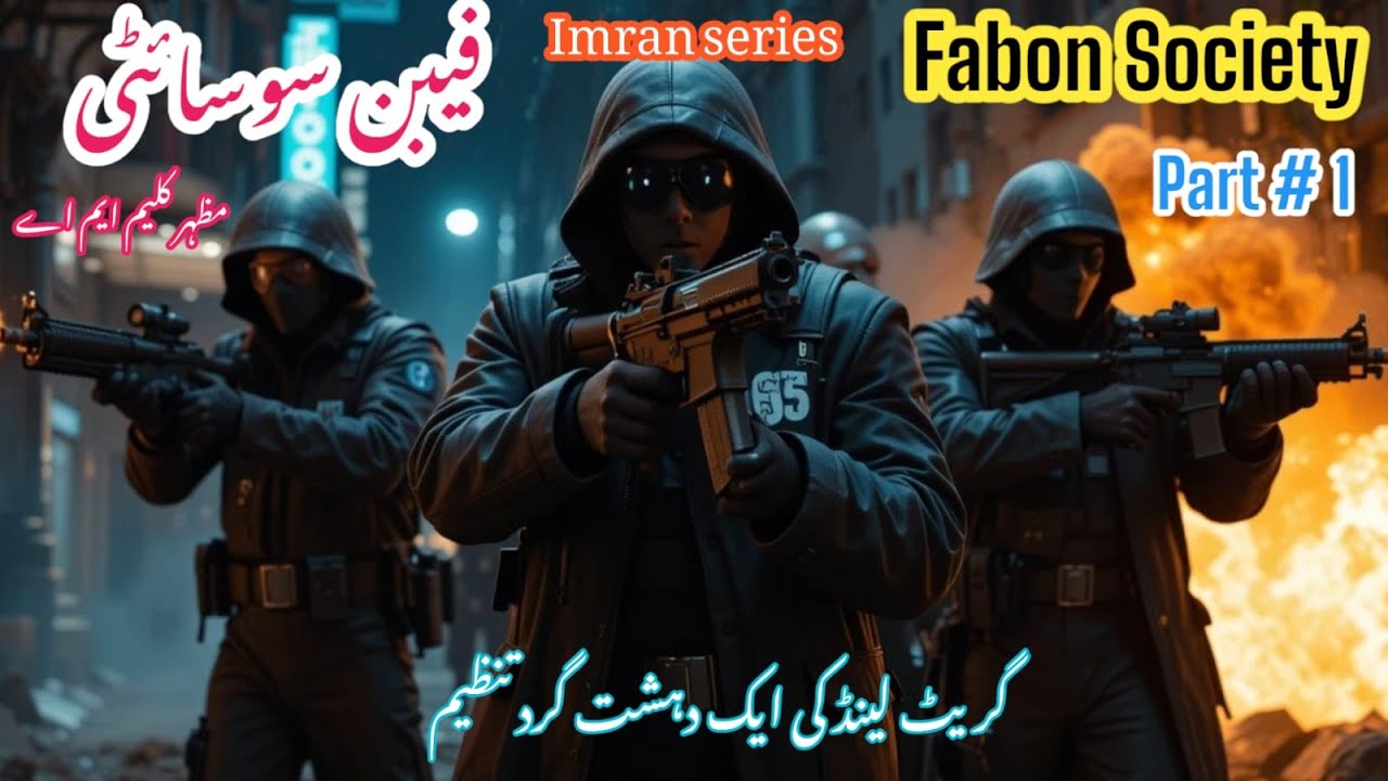 Sidny In Pakaisia  | Fabon Society  Part 1   فیبن سوسائٹی  Imran series | Mazher Kaleem M.A