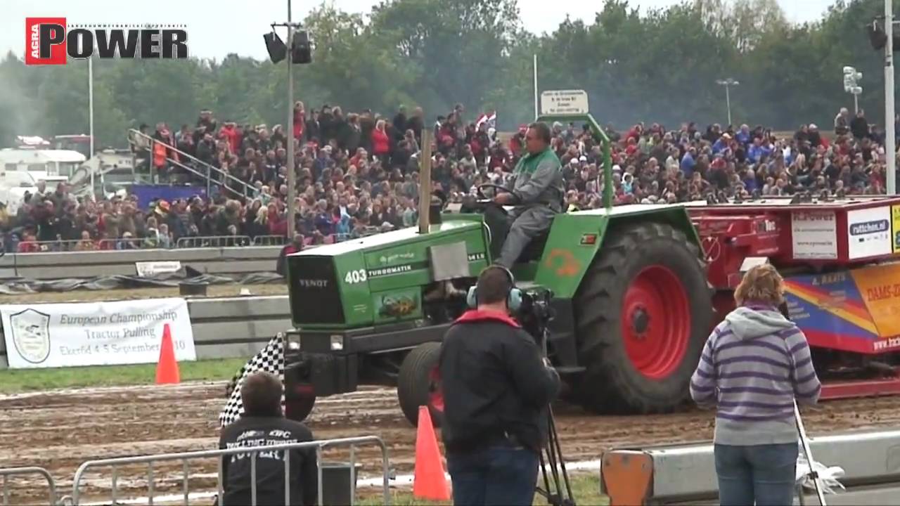 4,5t Sport Klasse Euro Farm Stock bij EK Tractorpulling Bakel 2009 - Agrio