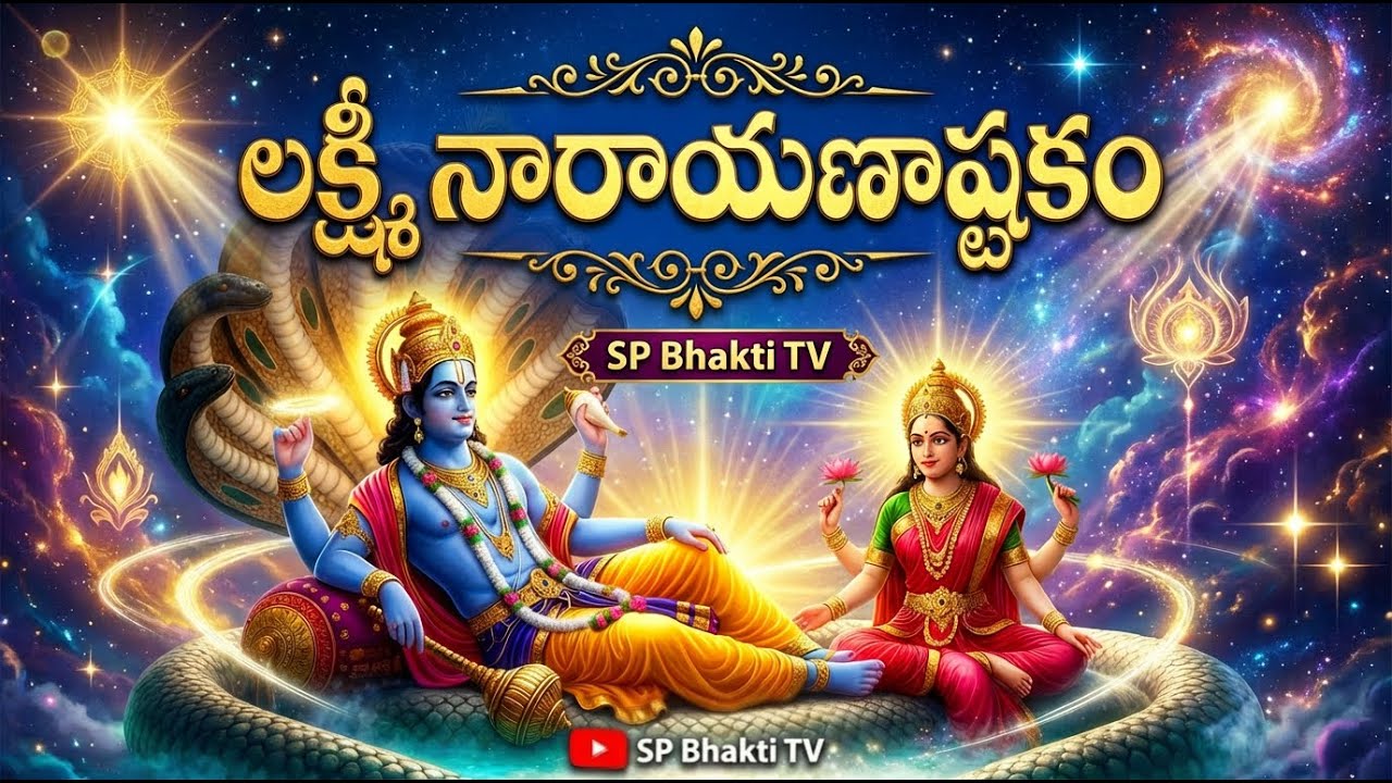 Laxmi Narayanastakam - లక్ష్మీ నారాయణాష్టకం | Video with Lyrics Song | SP Bhakti Tv🙏🙏