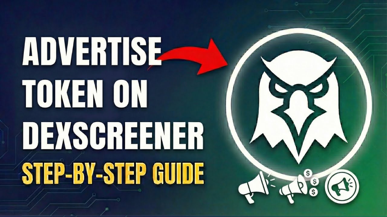 КАК рекламировать свой токен на DexScreener (быстро повысить видимость)