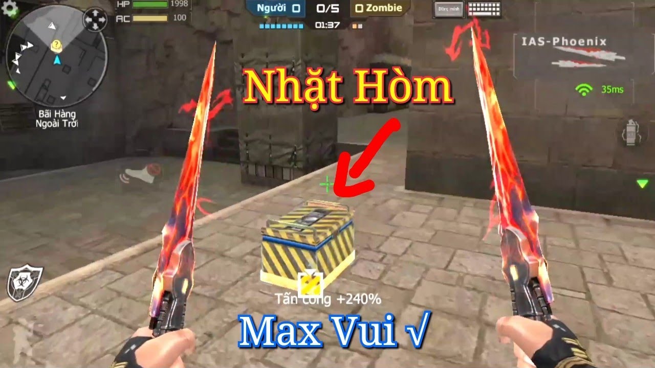 CF Mobile/CF Legends | IAS Phoenix - Nhặt Hòm Săn Zombie V4