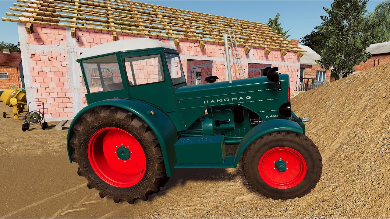 Old farm and old Green Tractors 🚜 Awesome Tractor Sound  - Animal Breeder Simulation | LS19