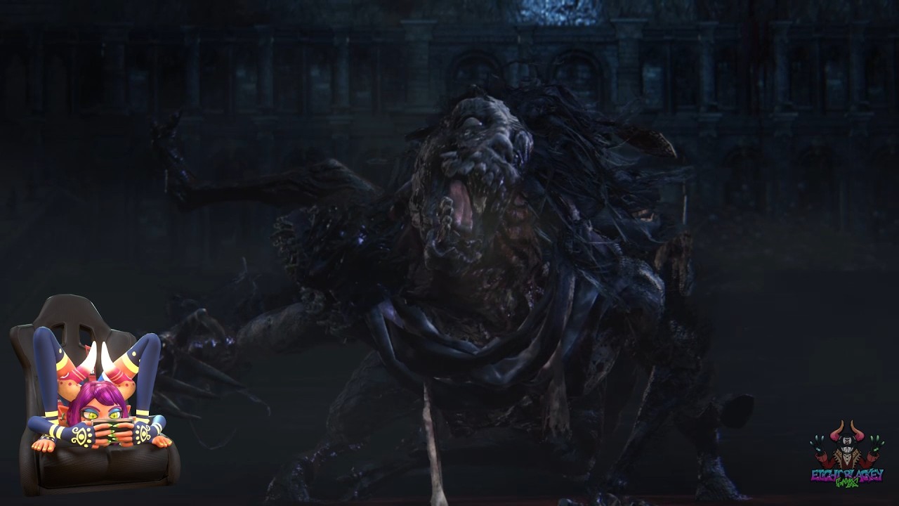 Fighting The Cursed Nightmare Beast - Aniliade Play's Bloodborne VS Ludwig The Accursed Holy Blade