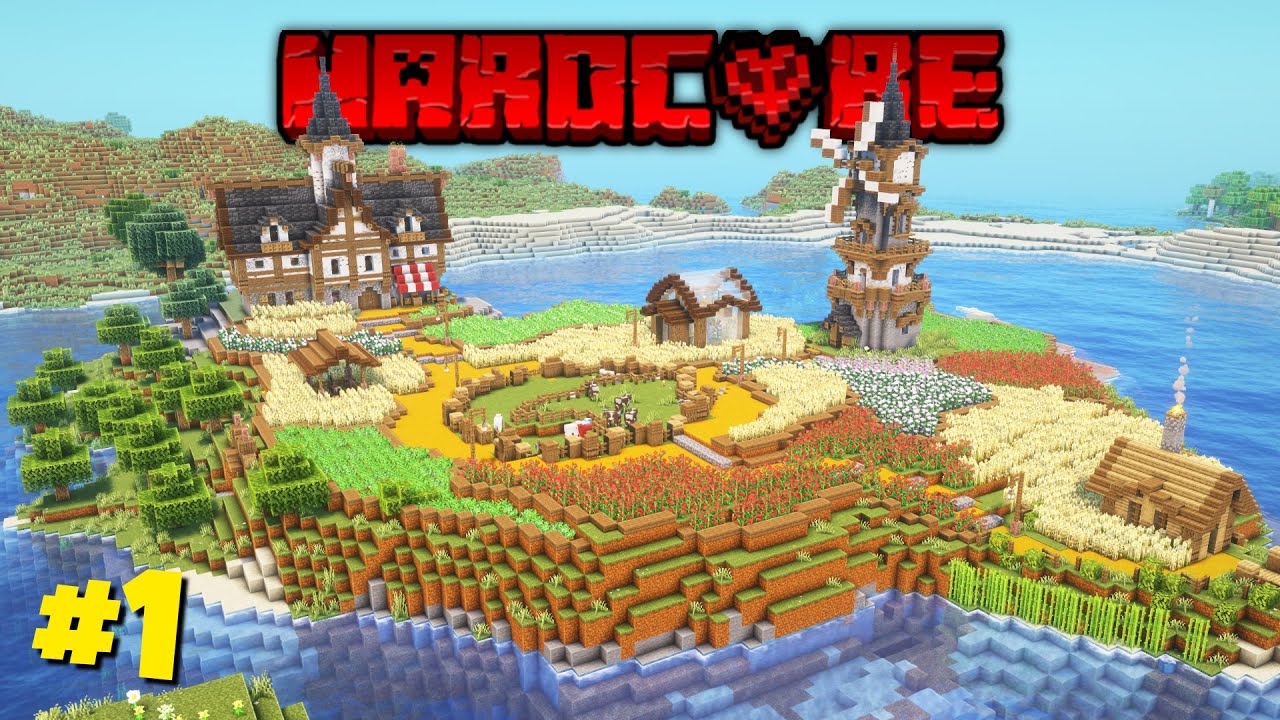 My Perfect Cozy Start in Hardcore Minecraft!