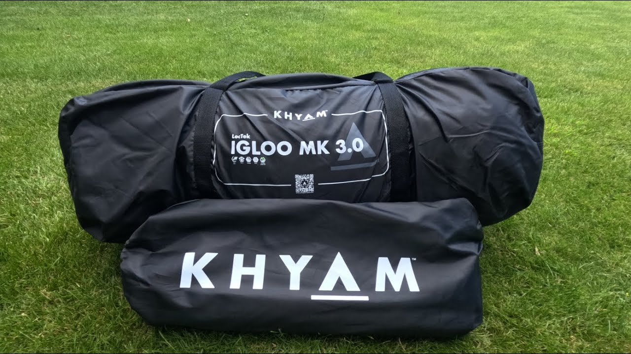 Khyam loctek Igloo mk3 fast pitch tent review.