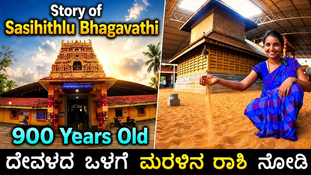 ಎಳನೀರು ಕುಡಿದು ಭಗವತಿಯು ನೆಲೆಸಿದ ಪ್ರಸಿದ್ಧ ಕ್ಷೇತ್ರ 🙏 🙏 | Sasihithlu Bhagavathi Temple Story | Mangalore