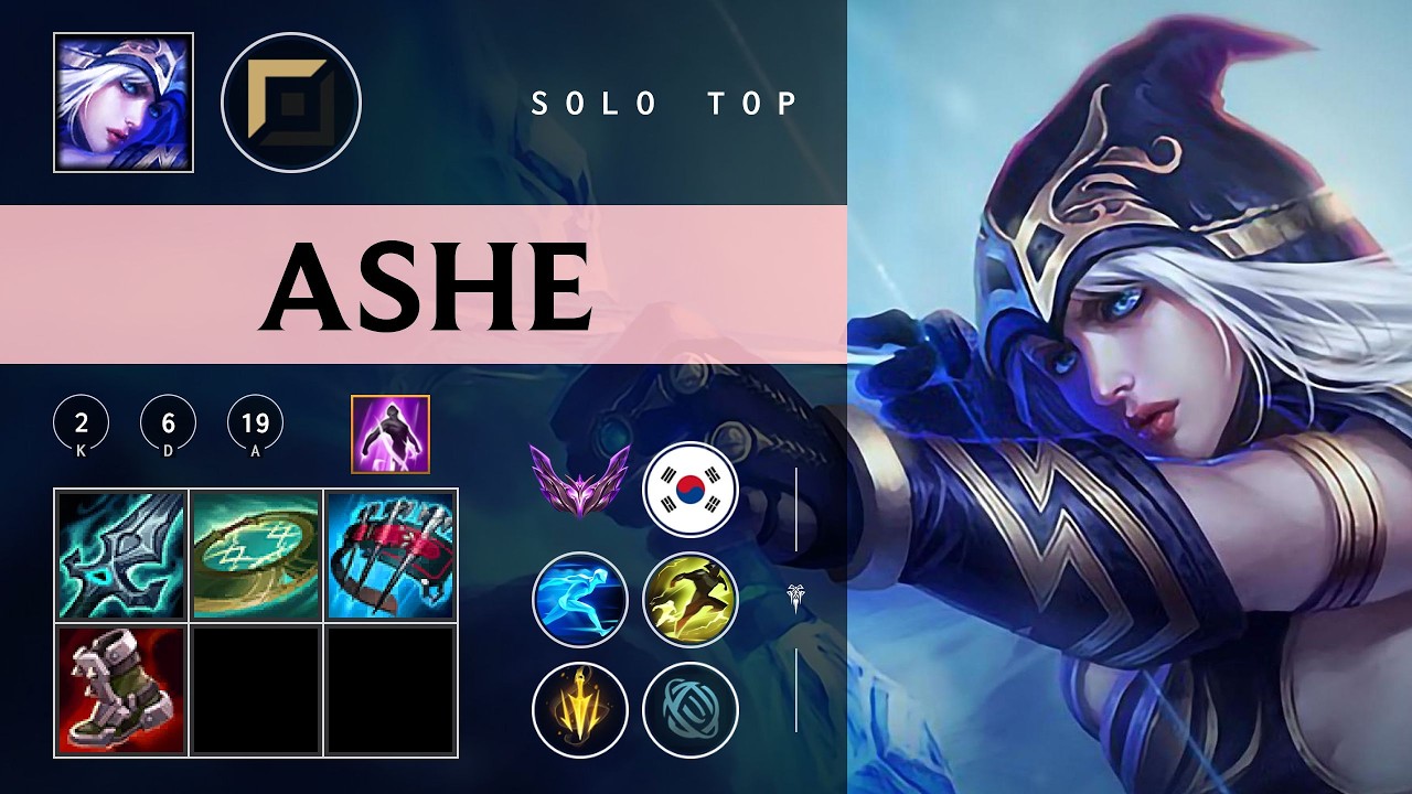 Ashe Top vs Riven - KR Master Patch 26.05