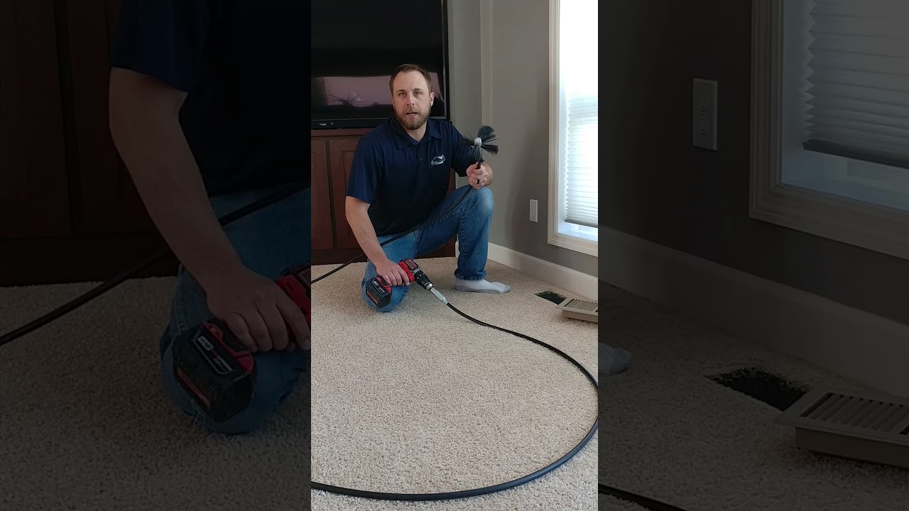 Spinning Brush | Deep Air Duct Cleaning | Dust Doctors | Minneapolis, MN