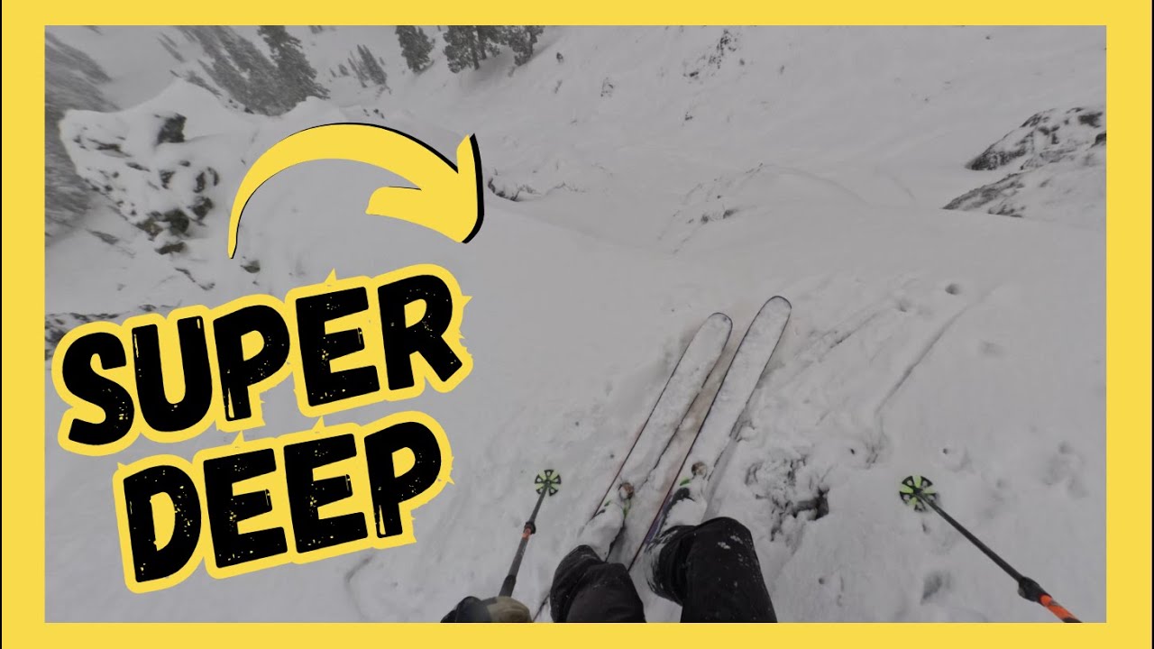 One of my DEEPEST DAYS EVER SKIING (Squaw Valley/Palisades Tahoe 1/4/26)