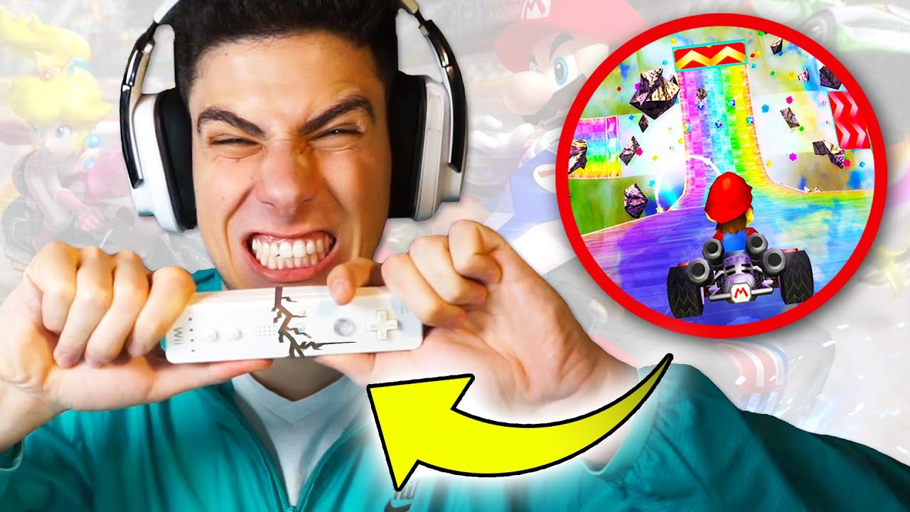 Juego el CIRCUITO MÁS DIFÍCIL de MARIO KART 😨 | Wii 2020