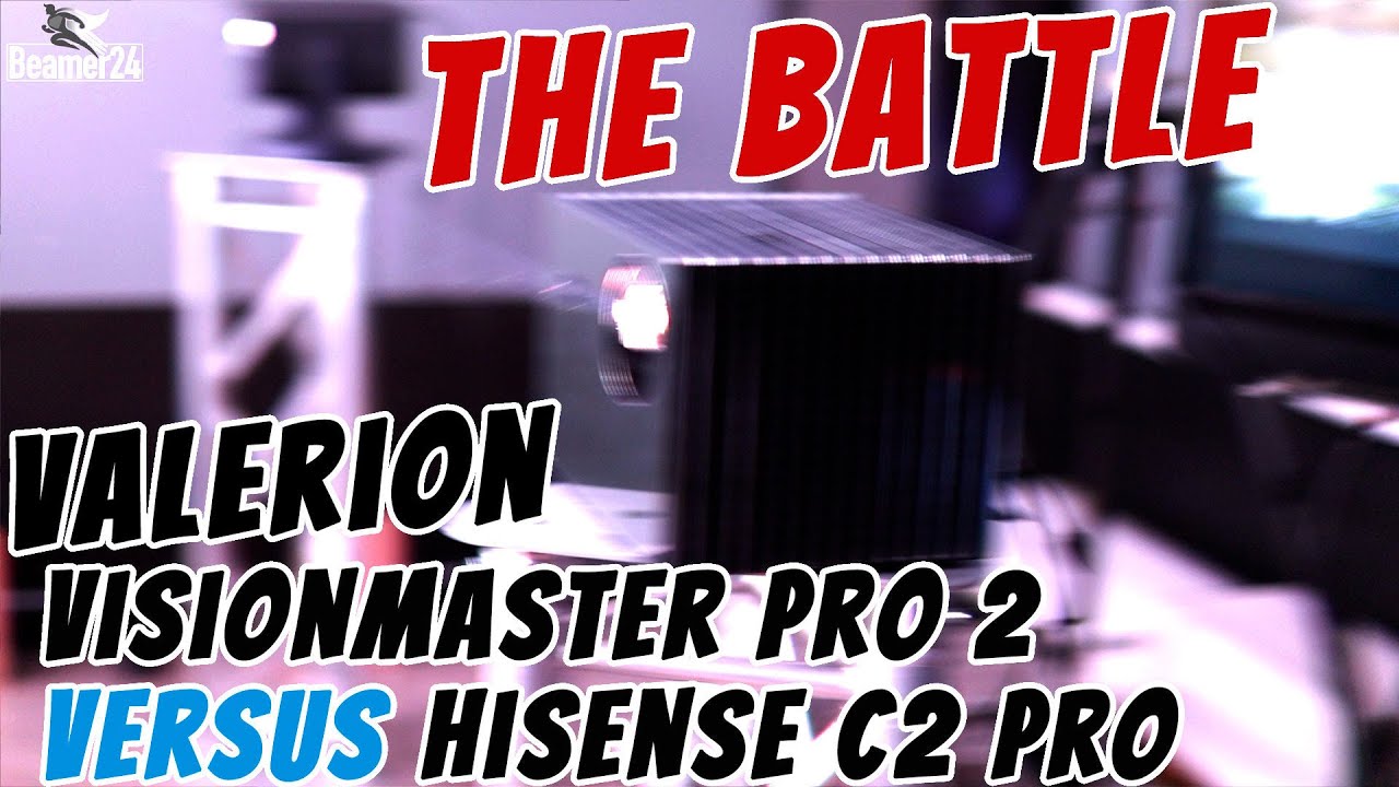 Hisense C2 Pro vs. Valerion Vision Master Pro 2 im Battle – Der ultimative Beamervergleich!