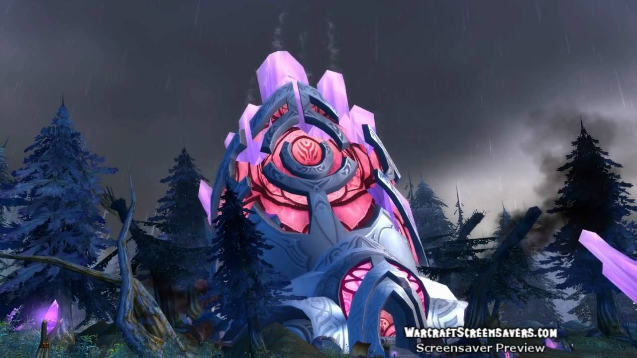 Ammen Vale - Crash Site - World Of Warcraft Animated Screensaver *HD*