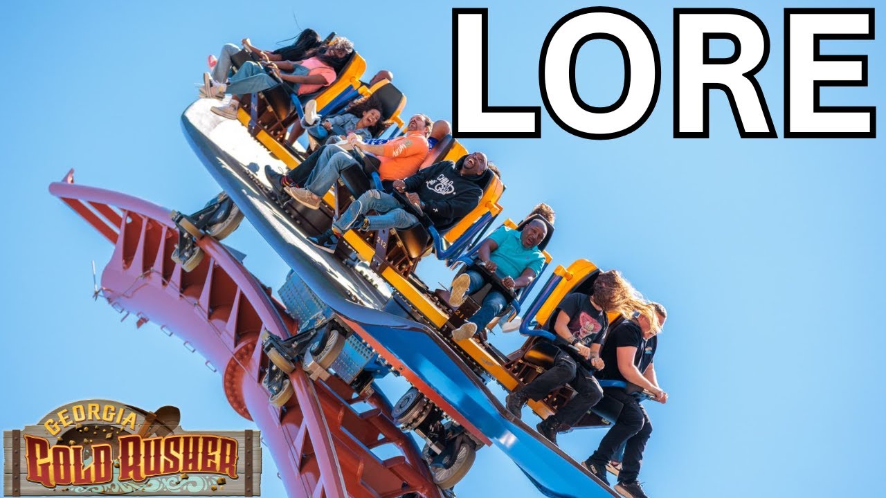 The Lore of Georgia Gold Rusher Coaster at Six Flags Over Georgia