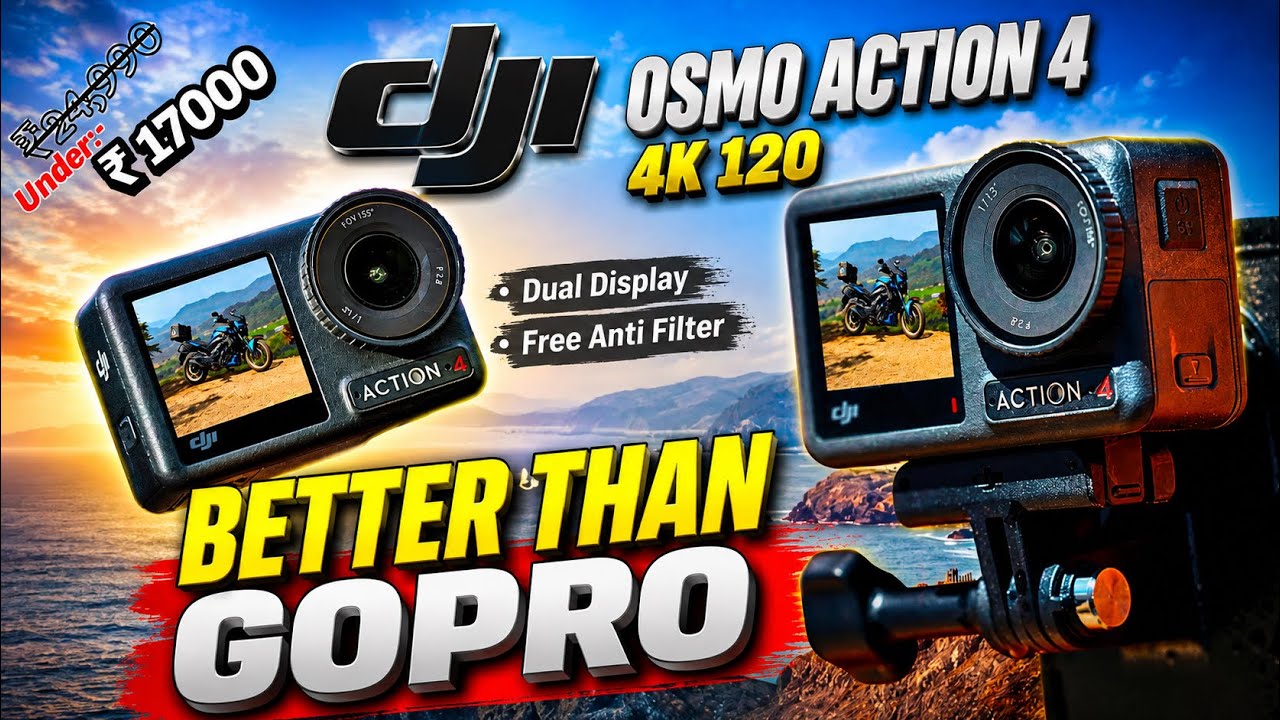 DJI Osmo Action 4🔥| Unboxing & Depth Review | DJI Camera | DJI Drone 
