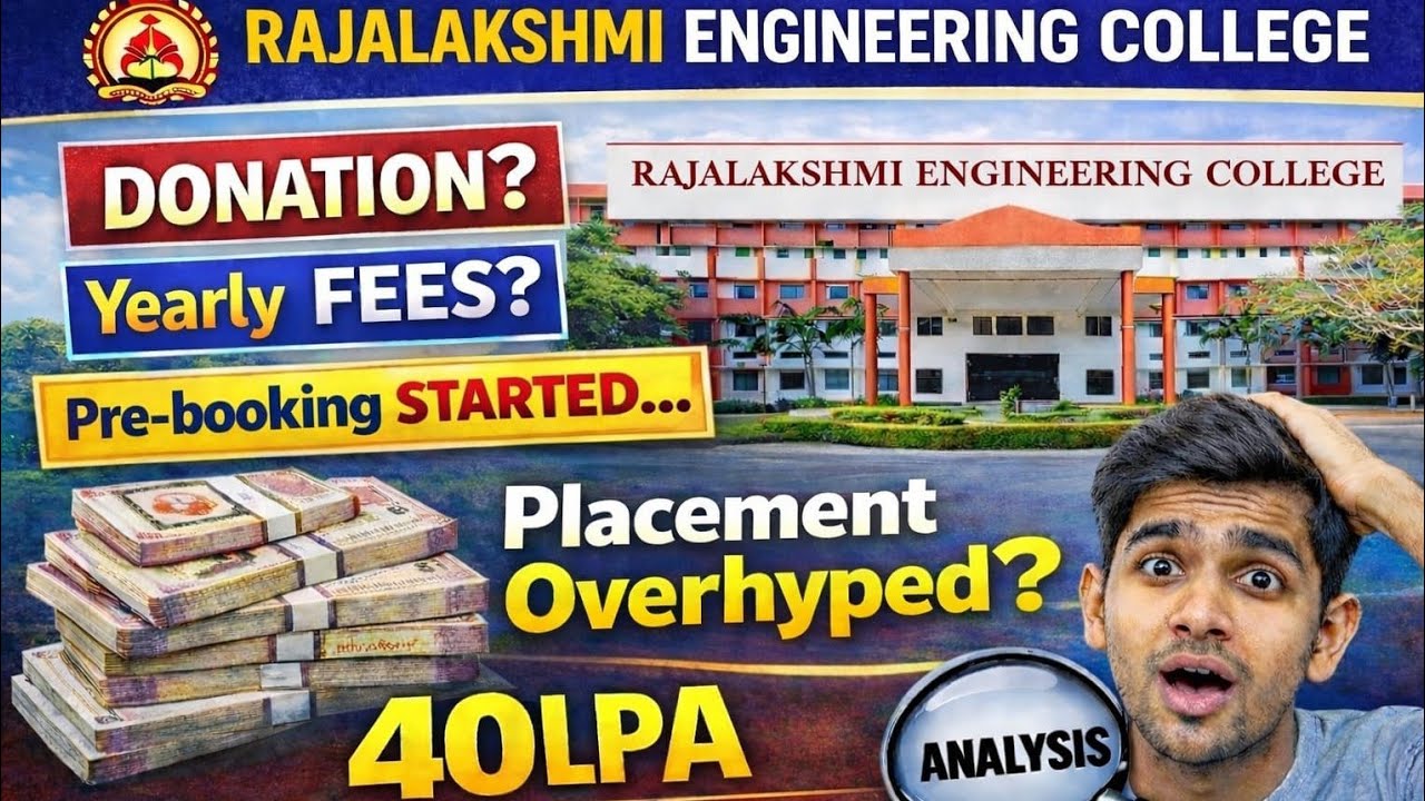 Rajalakshmi Engineering College Fees details and full review
