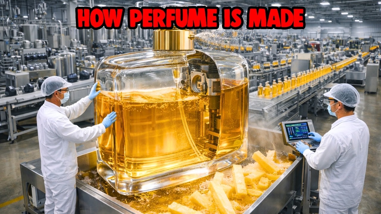 How Perfume Is Made | Perfume Manufacturing Process Step by Step (Factory Tour)