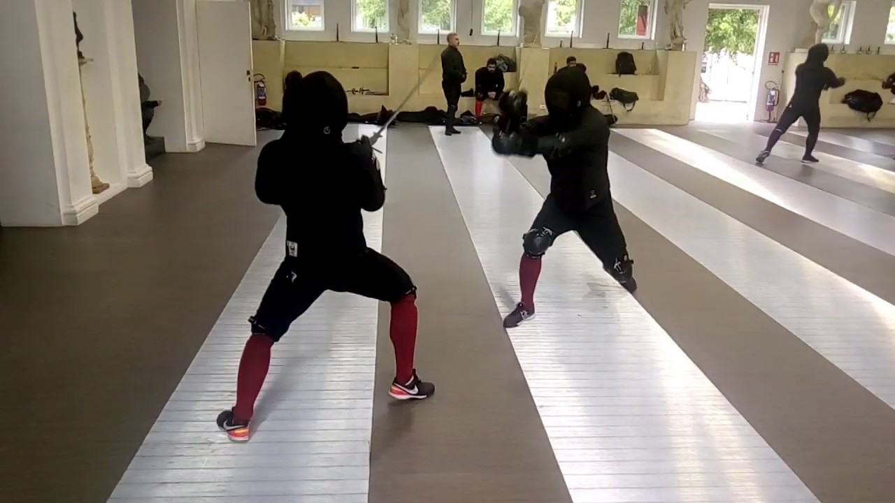 Historical Fencing -  Italian Renaissance Longsword Sparring