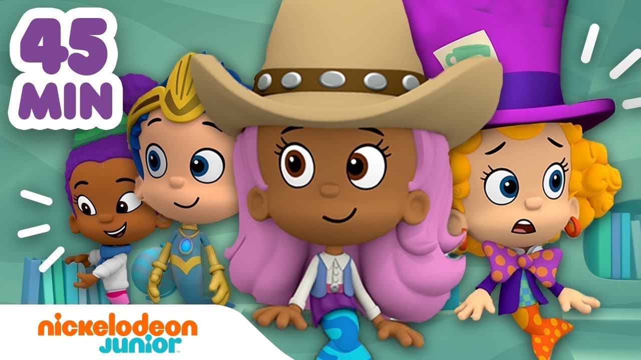 Bubulle Guppies | 45 minutes d'aventures des Bubulle Guppies ! | Nick Jr.
