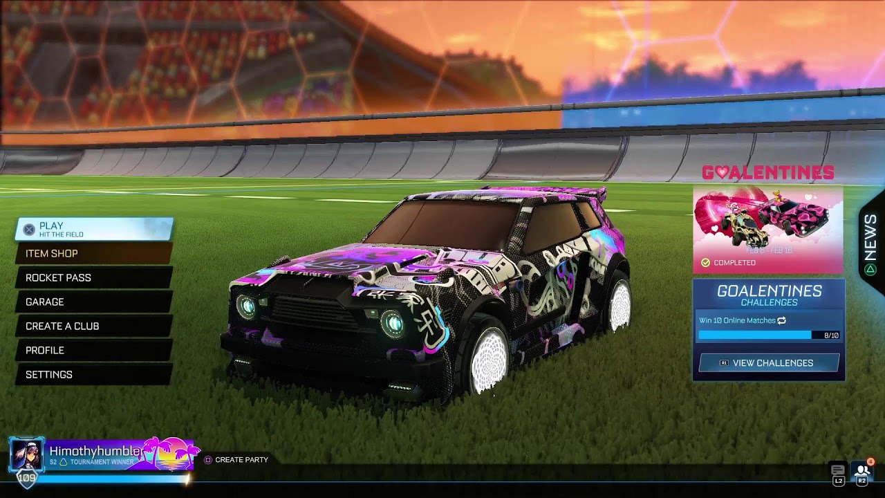 ROCKET LEAGUE STREAM chillin with heatseeker ranked and ones ranked unless friends hop on