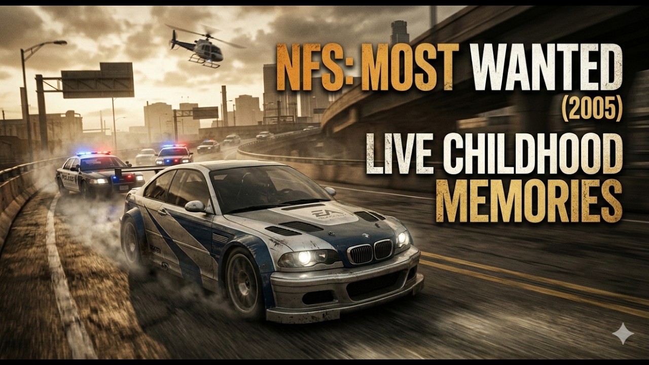 🔴LIVE || NFS Most Wanted 🚨🚓