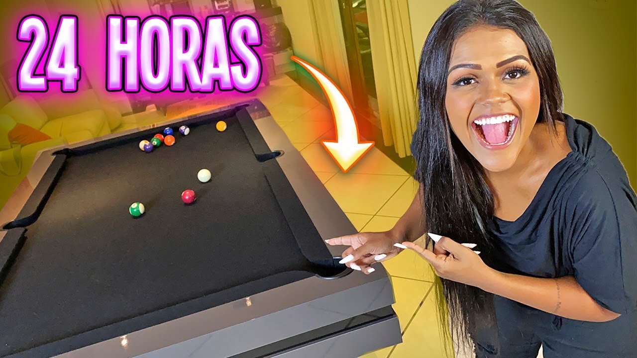 24 HORAS COMENDO O QUE A SINUCA MANDOU !!!