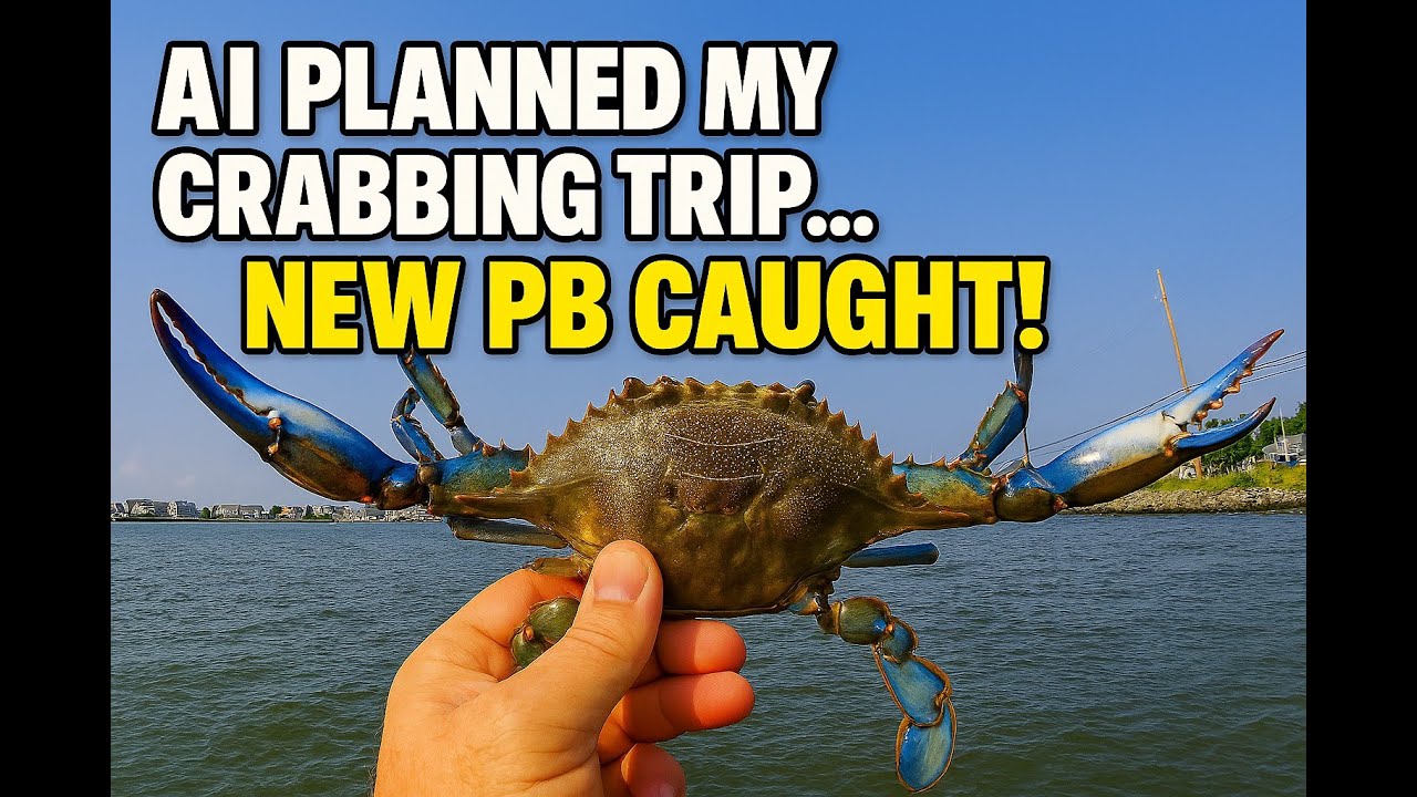 AI Planned My Crabbing Trip… And I Landed a New PB! - Mantoloking - New Jersey Crabbing