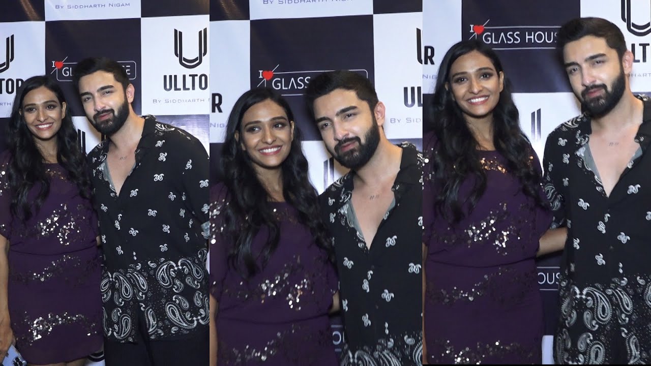 Aishwarya Khare & Rohit Suchanti (Bhagya Lakshmi Fame) Cute Jodi Attend Friend Birthday Party