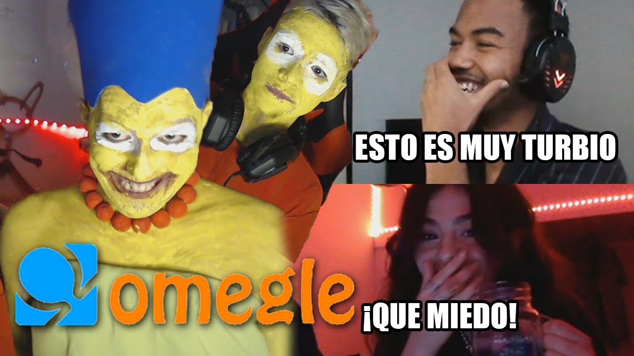 LOS SIMPSONS EN OMEGLE CON HOLA NIÑOS