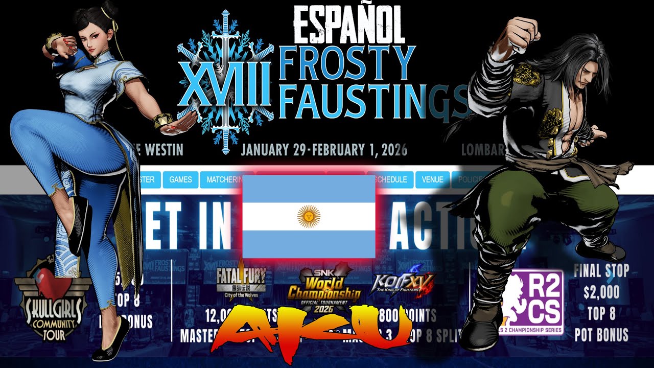 EN VIVO¡¡¡ FROSTY FAUSTING 2026 LIVE FATAL FURY CITY OF THE WOLVES