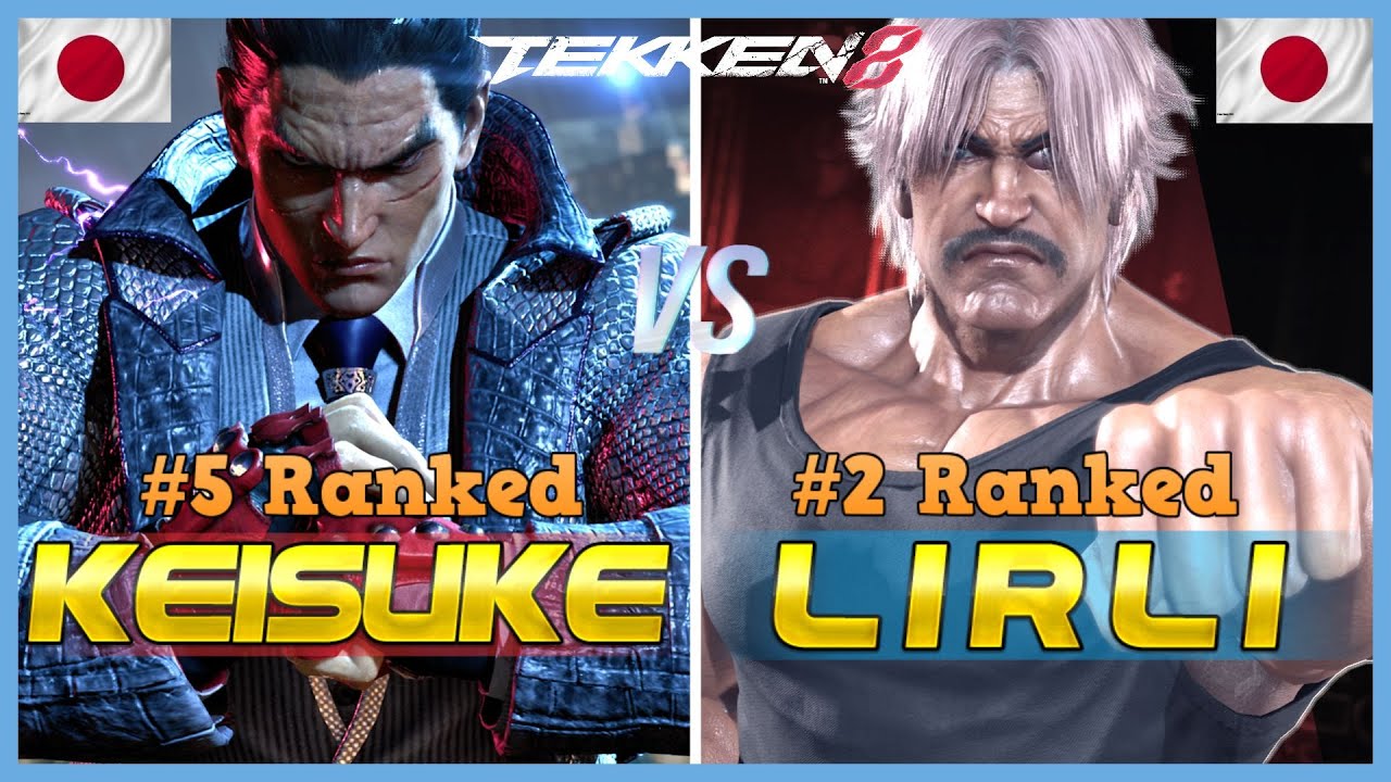Tekken 8 💥 Li R Li (#2 Ranked Paul) Vs KEISUKE (#5 Ranked Kazuya) 💥 High Level Gameplay