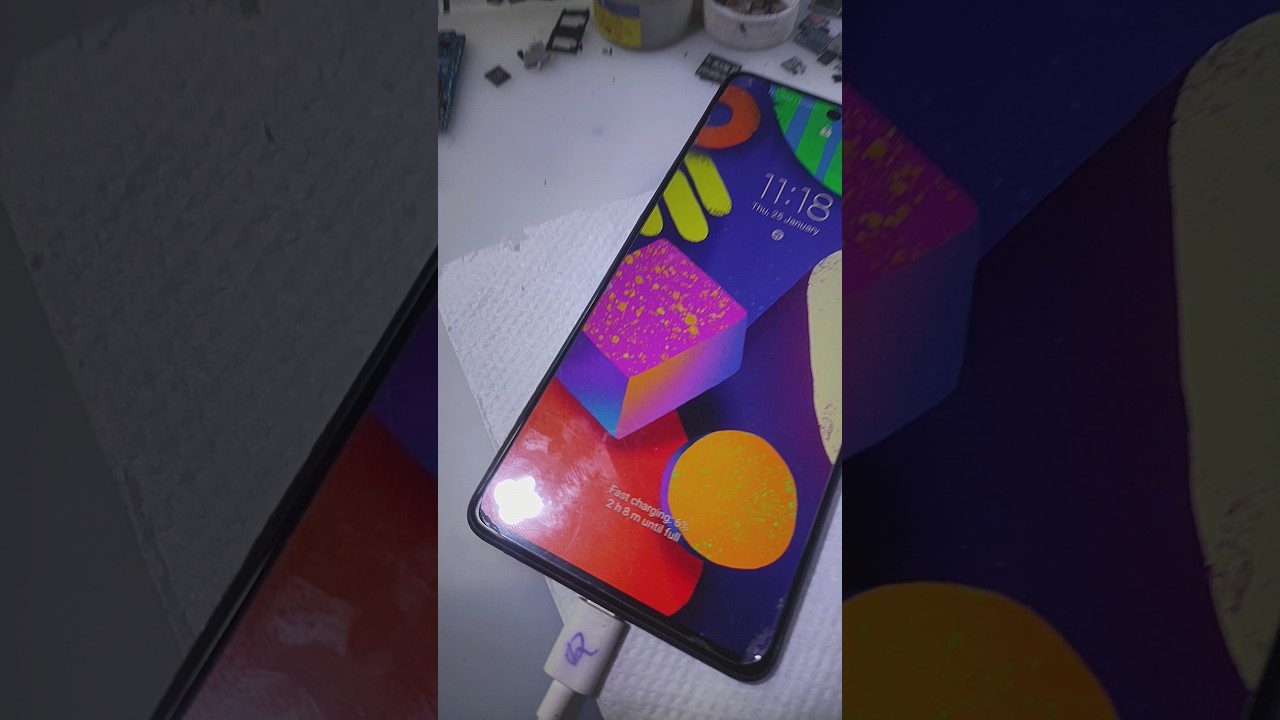 Samsung f62 charging problem recover Done ✅#youtubeshorts