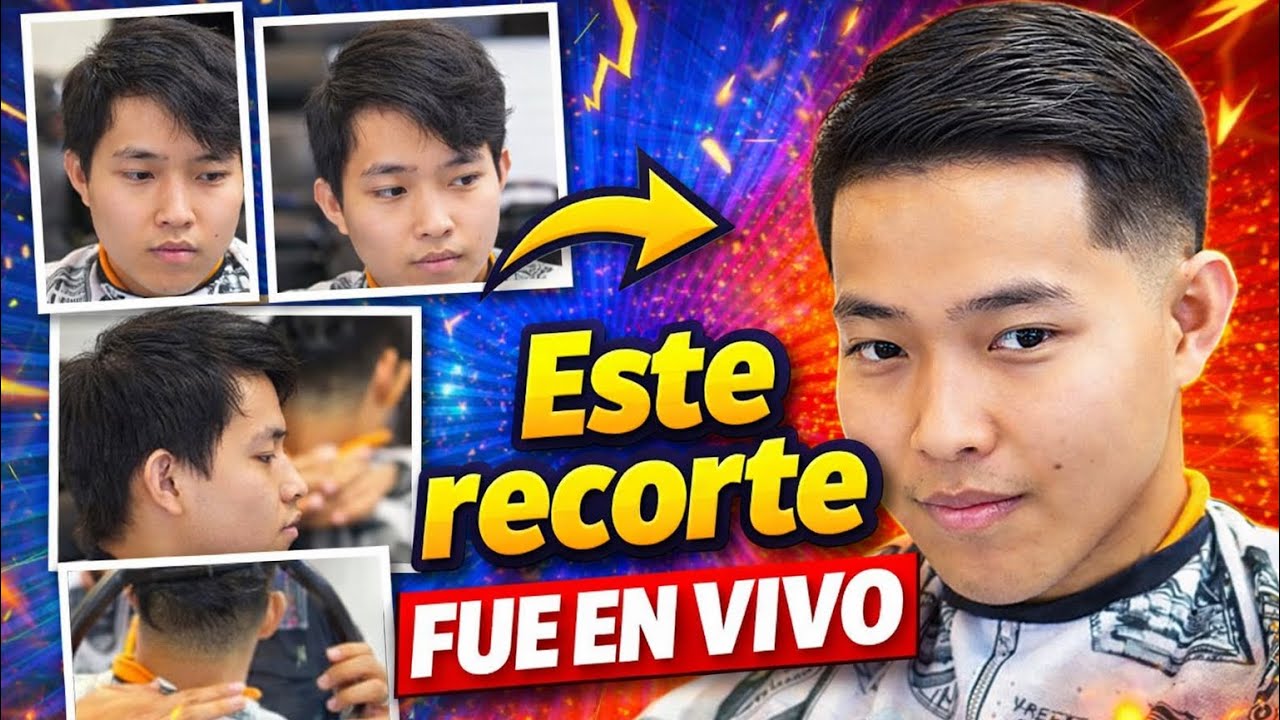 LOW FADE PERFECTO ✂️ Tijera Arriba PASO A PASO (EN VIVO)