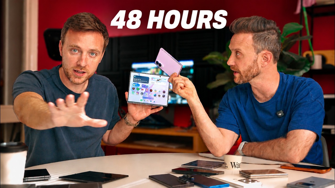 48 Hours with the Galaxy Z Fold 8... | Tech Chap x TheUnlockr