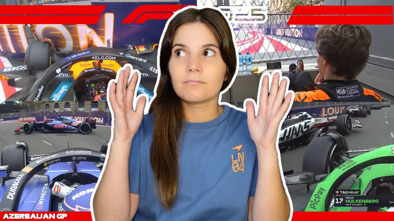 REAÇÃO AO GP AZERBAIJÃO #formula1 #azerbaijangp  #baku