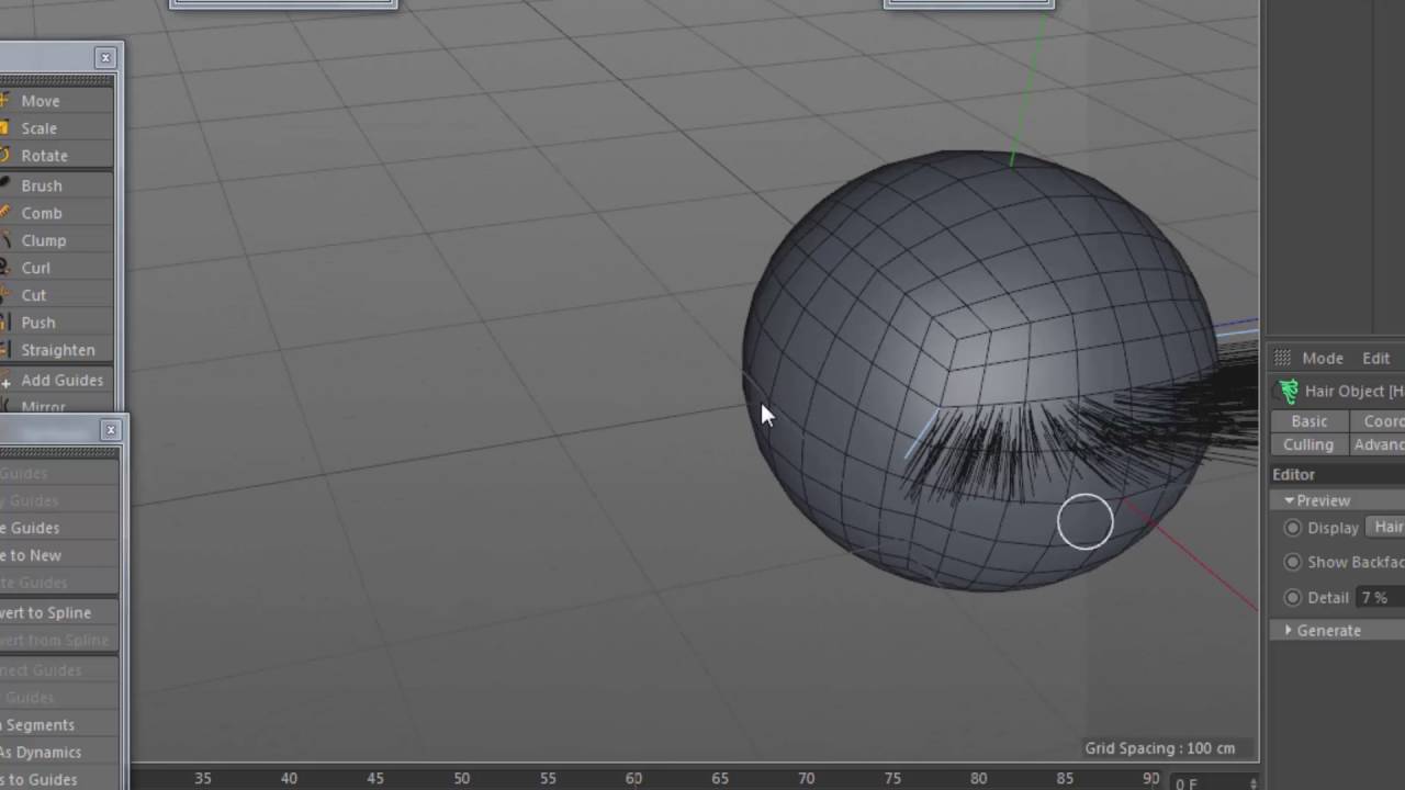 Hair System in C4D