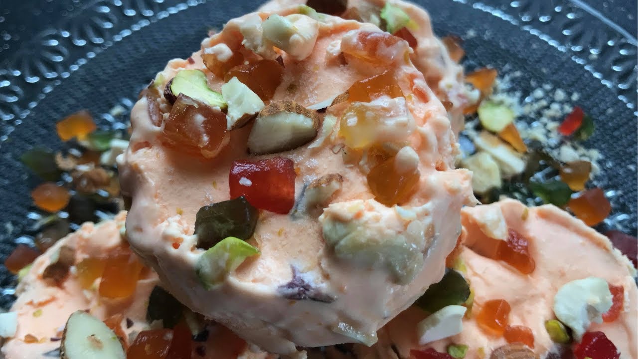 Tutti Frutti Ice Cream | Tooty Fruity Ice Cream | 2 Ingredients Base Ice Cream Made In Blender