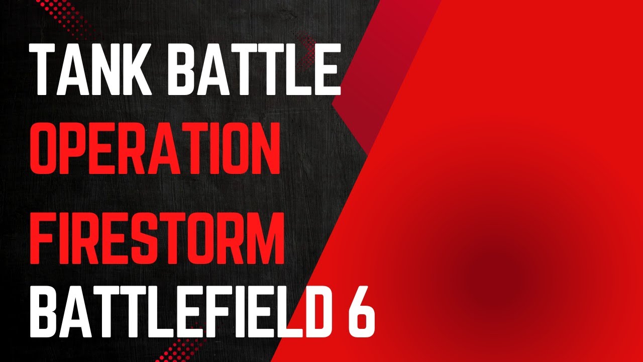 Battlefield 6 - Operation Firestorm - Conquest (No Commentary) | Epic Tank Battle Clip 💥