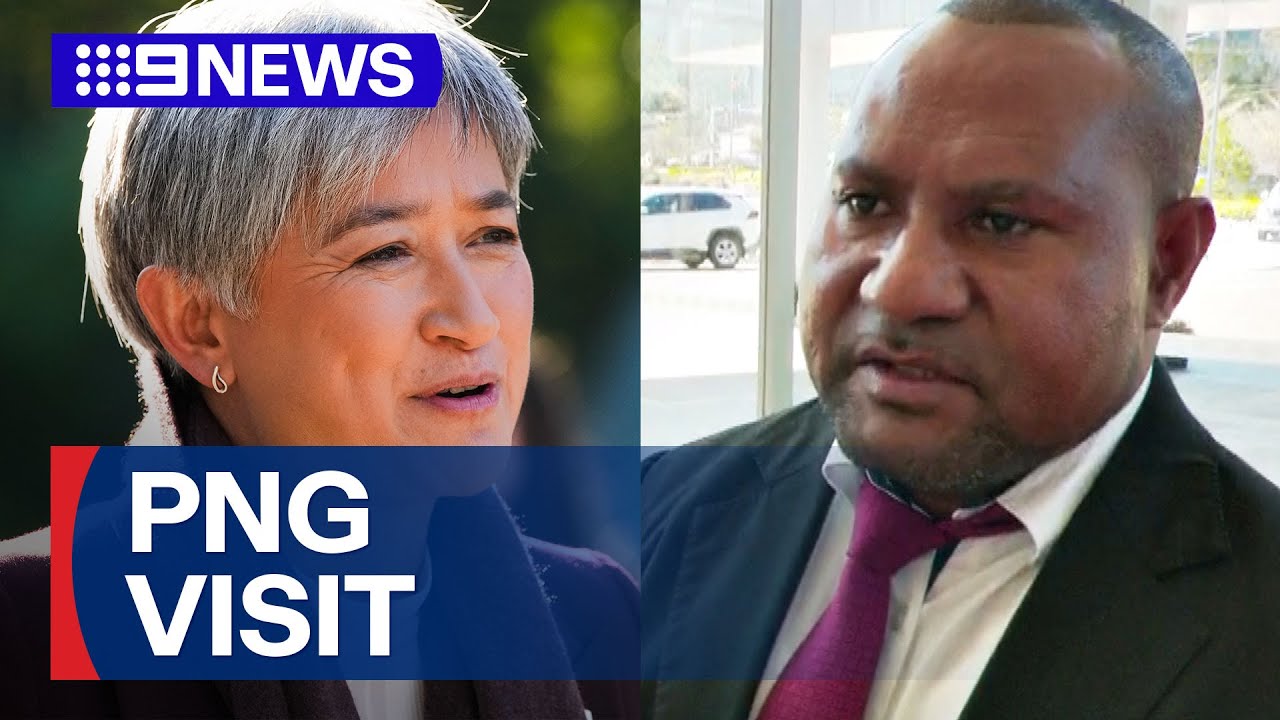 Foreign Minister in Papua New Guinea for high-level talks  | 9 News Australia