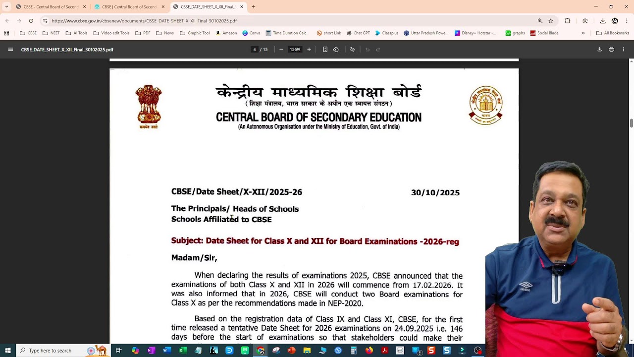 😱 CBSE Boards 2026 Datesheet OUT | Class 10 & 12 SHOCKING Update 😲 Must Watch! 🔥